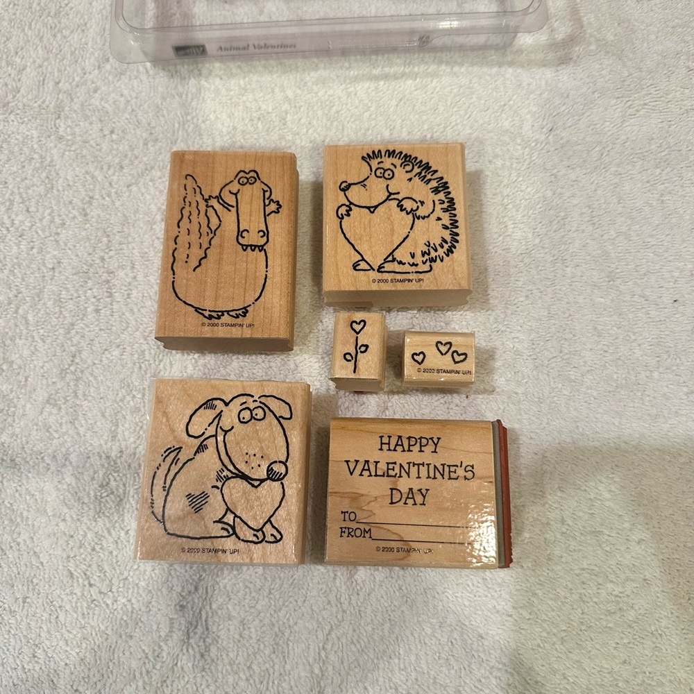 Stampin’ Up - Animal Valentines Stamp Set